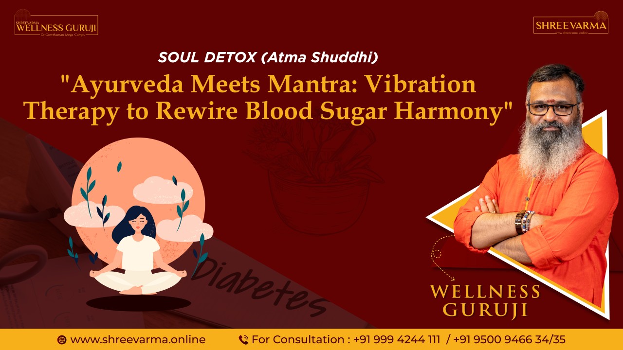 Ayurveda Meets Mantra: Vibration Therapy to Rewire Blood Sugar Harmony!