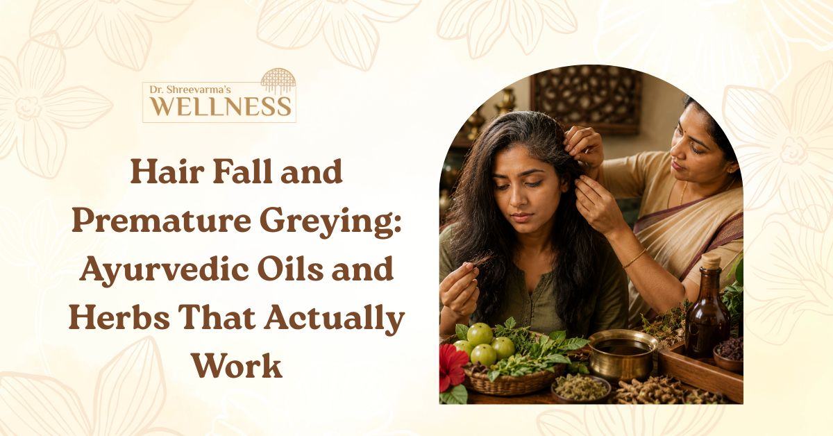 Hair Fall and Premature Greying: Ayurvedic Oils and Herbs That Actually Work
