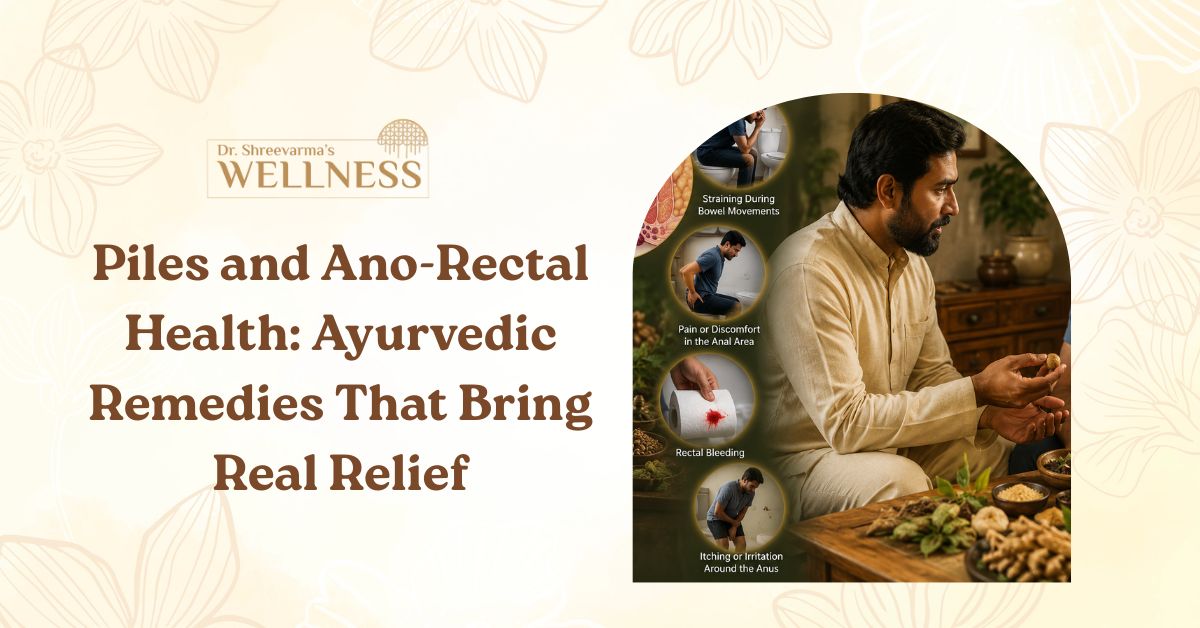 Piles and Ano-Rectal Health: Ayurvedic Remedies That Bring Real Relief