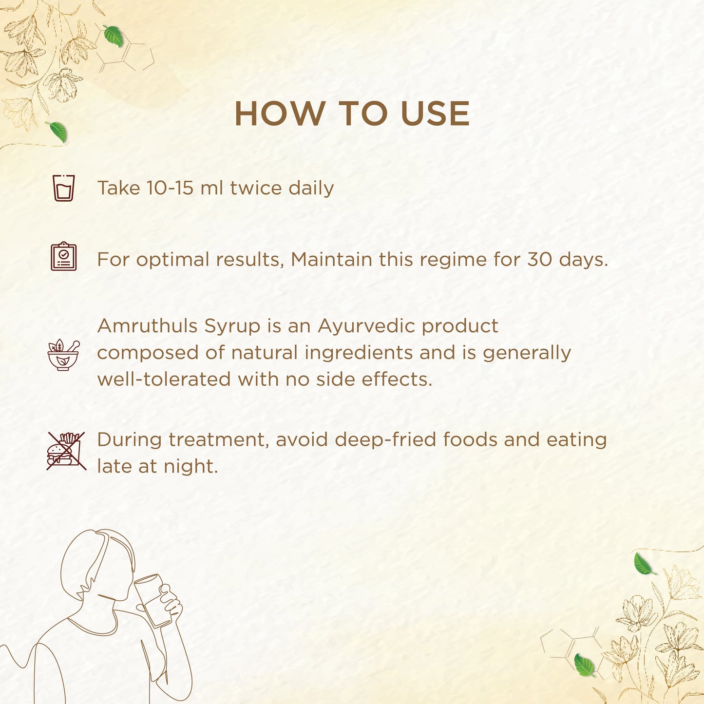 shreevarma Amruthuls Syrup for Digestion | Siddha Supplement for Better Digestive Health | Relief from Acidity, Constipation, and Gastritis | Vasambu | 100Ml