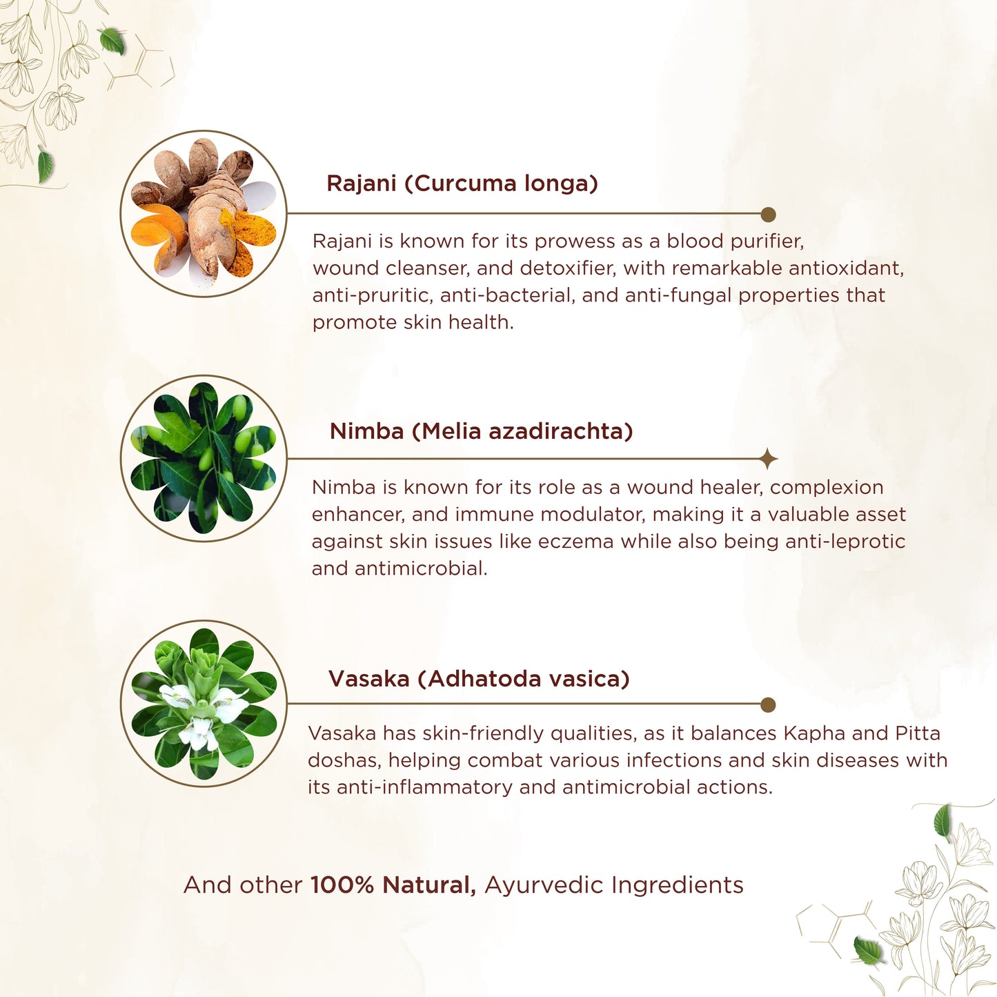 shreevarma Capsule Dermak Capsule for Skin Conditions | Ayurvedic Supplement for Psoriasis | Eczema & Acne | Restores Pigmentation | Turmeric | Neem — 60 Capsules