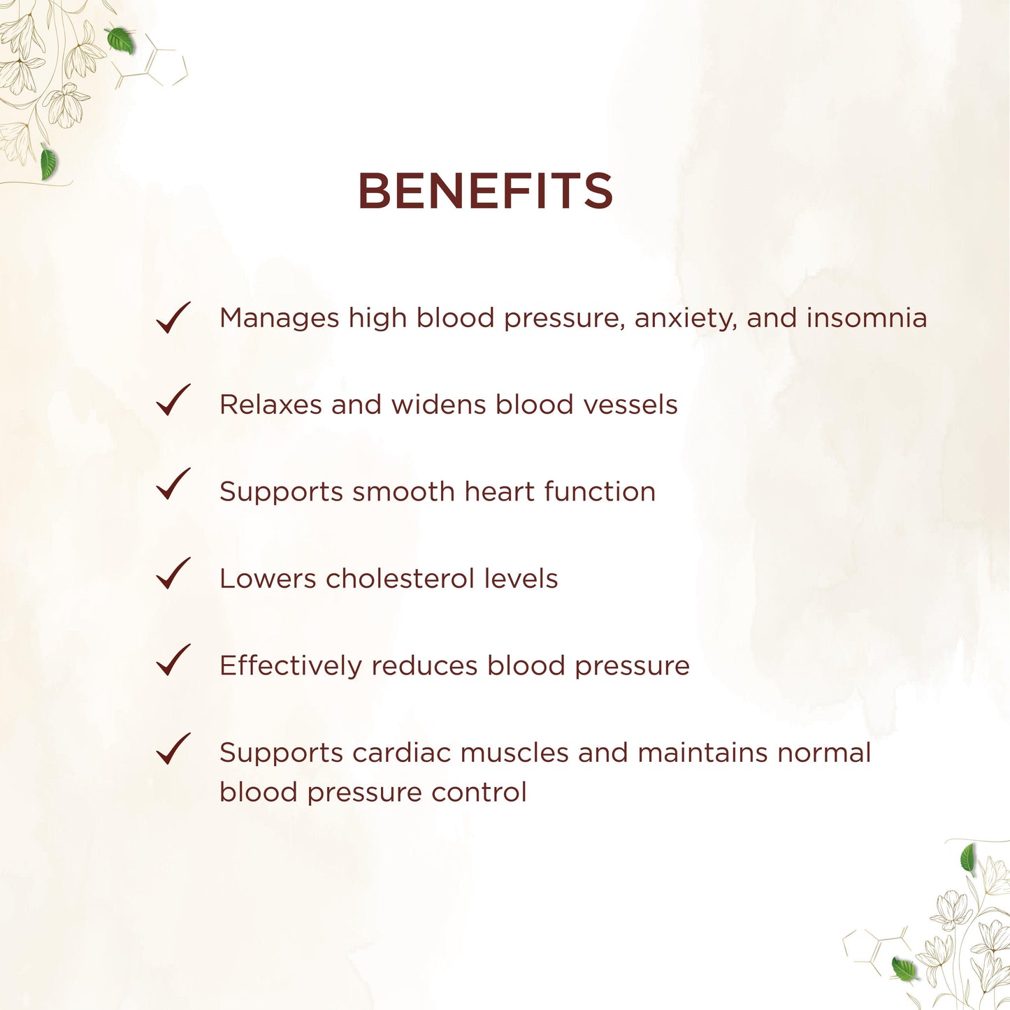 shreevarma Capsule Rakkshak Capsule For Blood Pressure | Ayurvedic Supplement for Hypertension | Stress | Insomnia | Ashwagandha | Effectively Lowers Blood Pressure — 60 Capsules