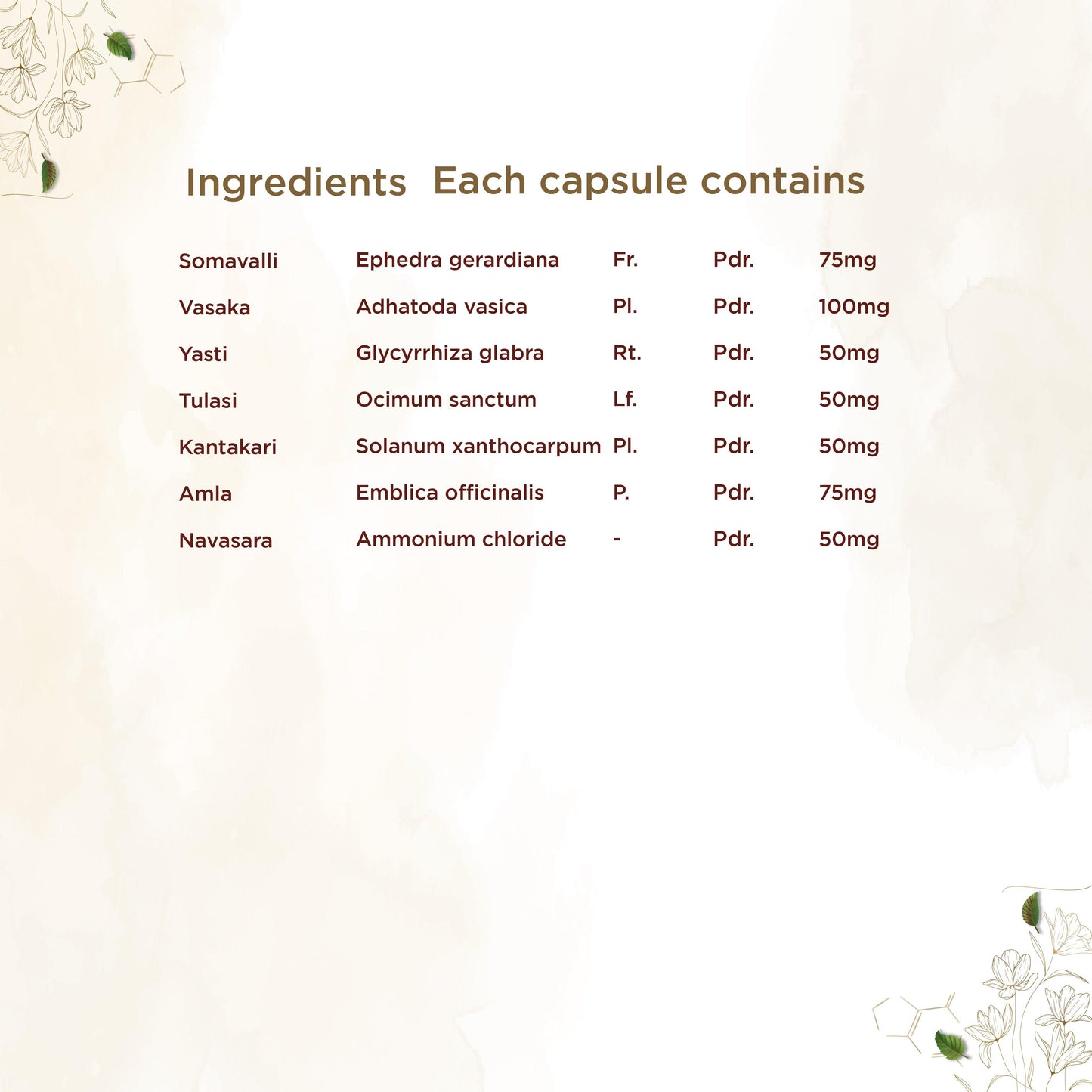 shreevarma Capsule Respokalp Capsules for Treating Asthma | Ayurvedic Medicine for Wheezing and Respiratory Relief | Tulasi | Yastimadhu | Immunity Booster | Vitamin C – 60 Capsuless