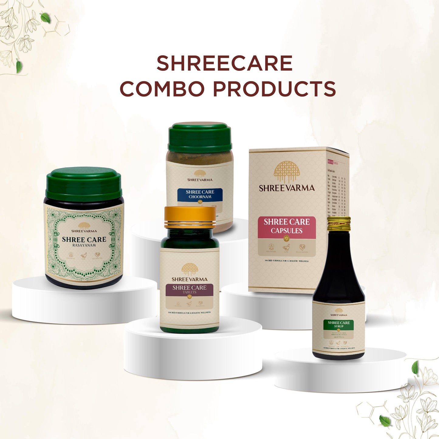 shreevarma Capsule Shree Care Capsule For Women’s Wellness | Ayurvedic Supplement for Menstrual Health | PCOD | Ashoka for Hormonal Imbalances | Uterine Tonic –  60 Capsules
