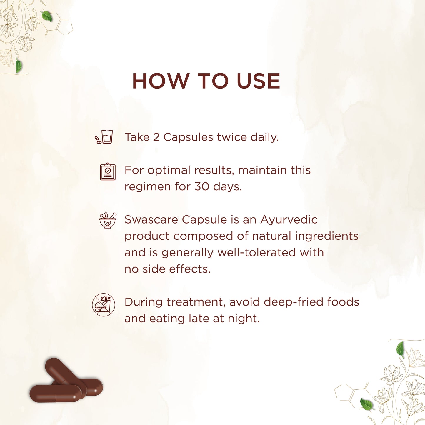 shreevarma Capsule Swas Care Capsule for Respiratory Disorders | Ayurvedic Supplement for Asthma | Controls Respiratory Infections | Vasa | Kantakari - 60 Capsules