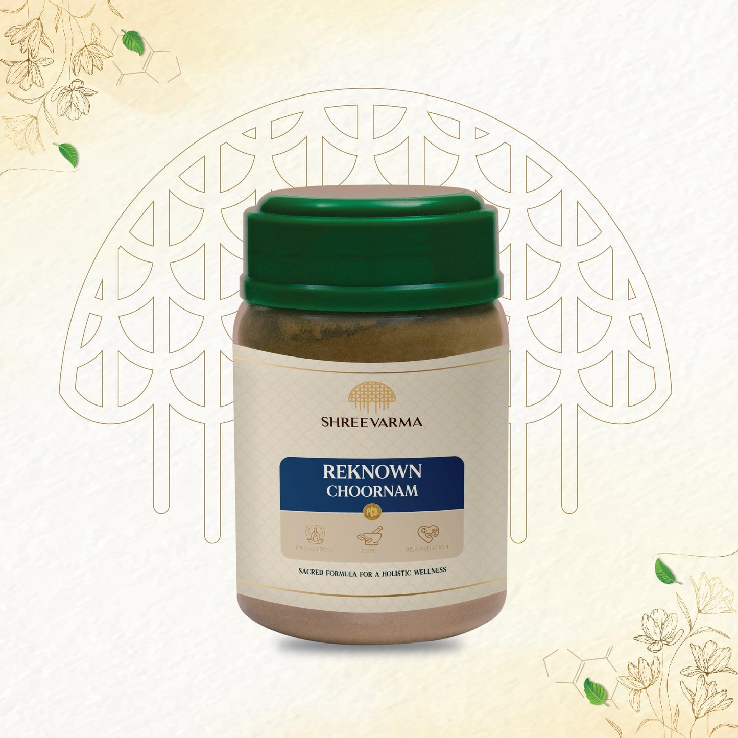 shreevarma Chooranam Reknown Choornam for Renal Care | Ayurvedic Supplement for Urinary Infection | Kidney Detox | Effective against Kidney Stone | Aprajitha | Punarnava | Goksura