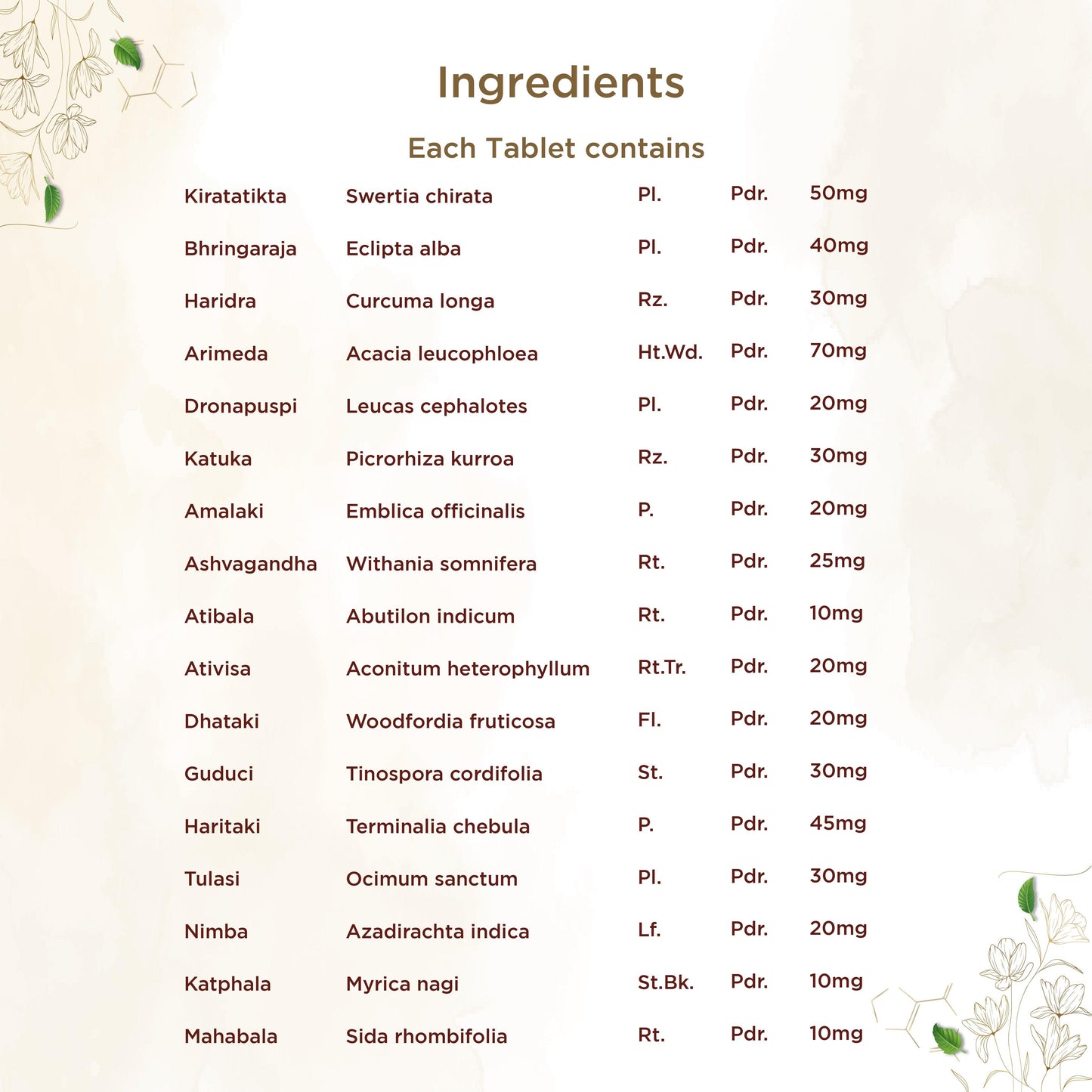 shreevarma Liv Immune Tablets For Effective Immunity Boosting | Ayurvedic Supplement to Enhance the Body’s Immune | Haridra | Kiratatikta | Hepatoprotective — 60 Tablets