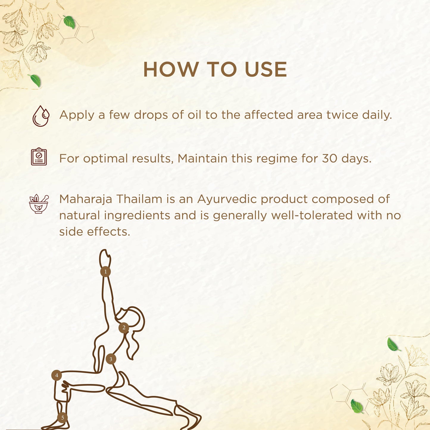 shreevarma Maharaja Thailam for Back Pain | Ayurvedic Pain Relief Supplement for Headache, Joint Pain, and Other Musculoskeletal Disorders | Maha Narayana Thailam - Joint Relief