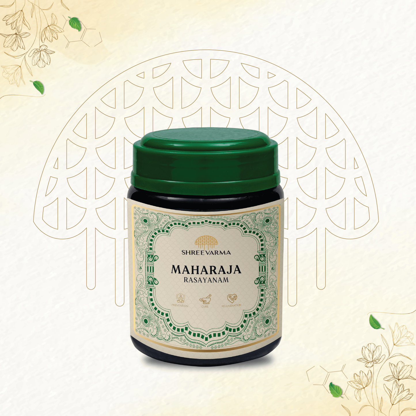 shreevarma Rejuvenator Maharaja Asthidhatu Rasayanam for Muscle and Joint Pain Relief | Ayurvedic Supplement for Pain and Inflammation | Bhallataka | Flexible Joints