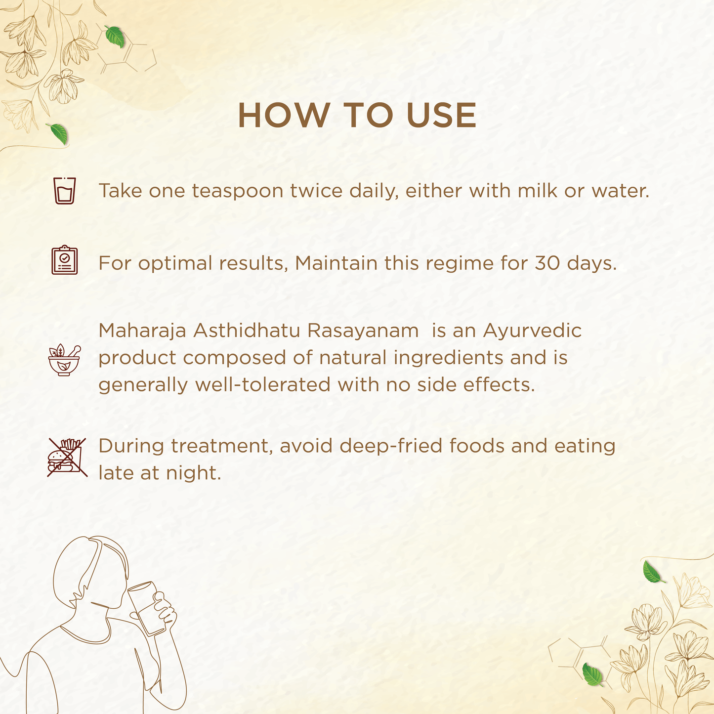 shreevarma Rejuvenator Maharaja Asthidhatu Rasayanam for Muscle and Joint Pain Relief | Ayurvedic Supplement for Pain and Inflammation | Bhallataka | Flexible Joints
