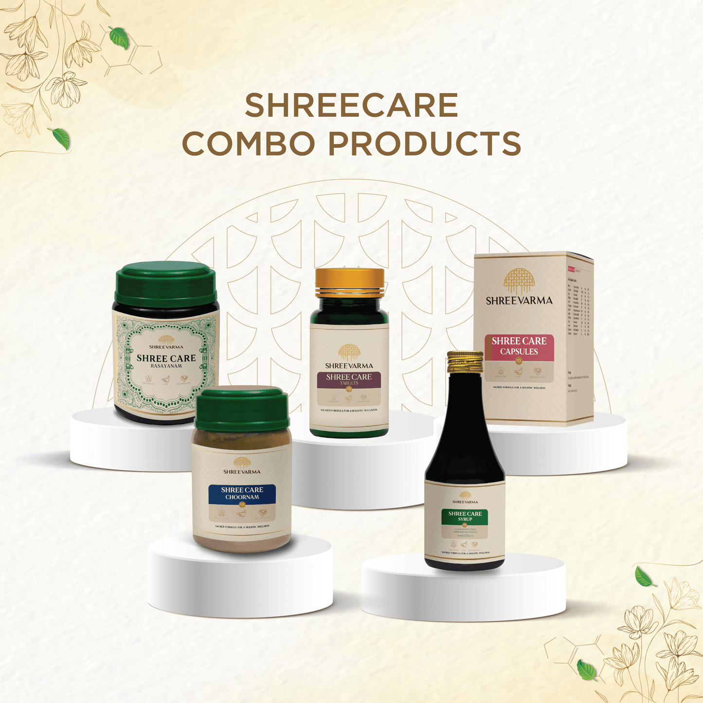 shreevarma Rejuvenator Shree Care Rasayanam for Women’s Wellness | Ayurvedic Supplement for Menstrual Health | PCOD | Satavari | Sariva| Uterine Tonic
