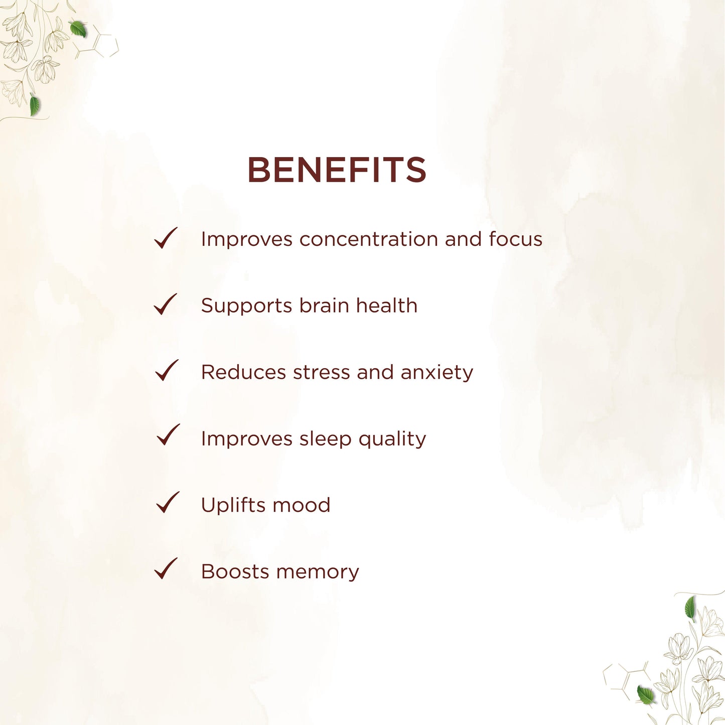 shreevarma Saras Brahmi Capsules for Brain Health  | Memory Boosting Ayurvedic Supplement | Enhances Focus and Concentrate | Ashwagandha | Brahmi – 60 Capsules