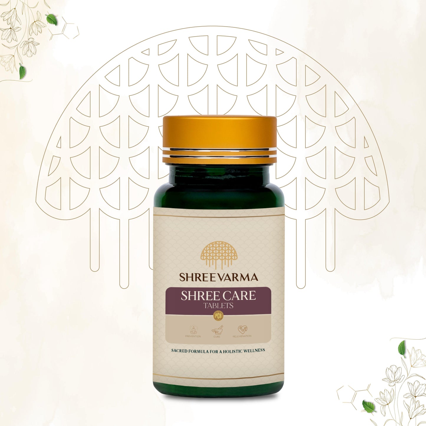 shreevarma Tablet Shree Care Tablet For Women’s Wellness | Ayurvedic Supplement for Menstrual Health | PCOD | Ashoka  for Hormonal Imbalances | Uterine Tonic – 60 Tablets