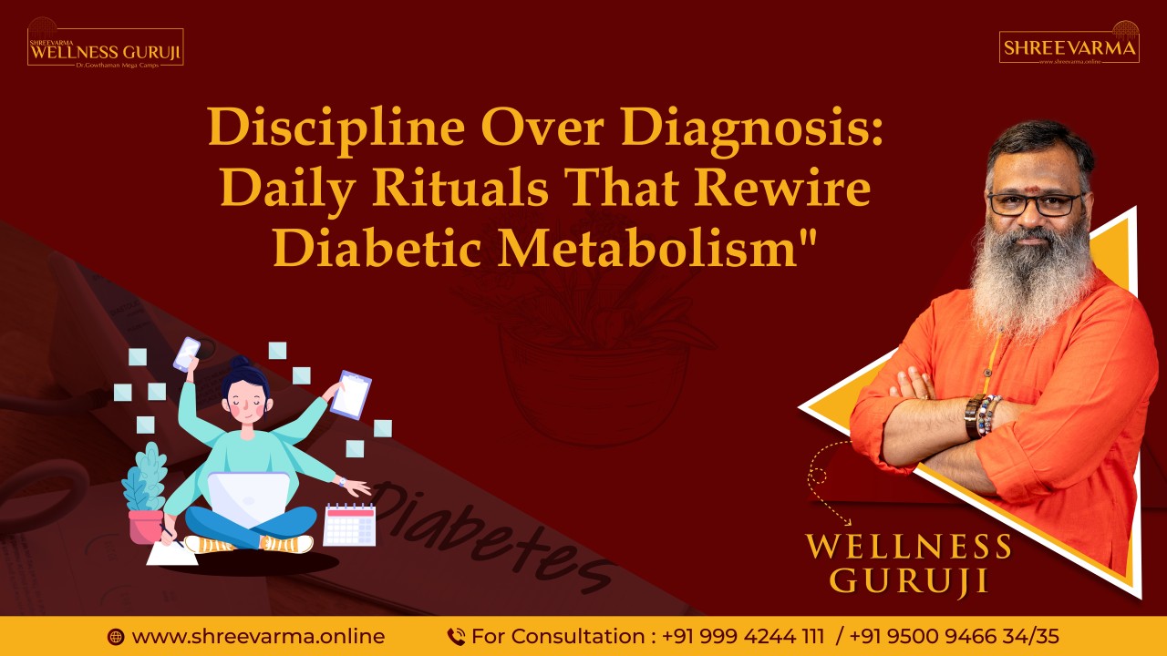 Discipline Over Diagnosis: Daily Rituals That Rewire Diabetic Metabolism!