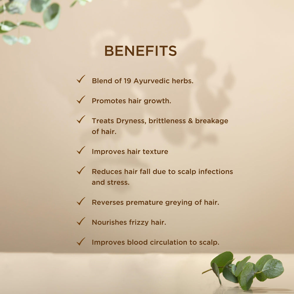 shreevarma Keshya Amruth Hair oil for Hair Growth | Anti-Hair fall | 100% Ayurvedic | Effective against Premature Greying | 100ml