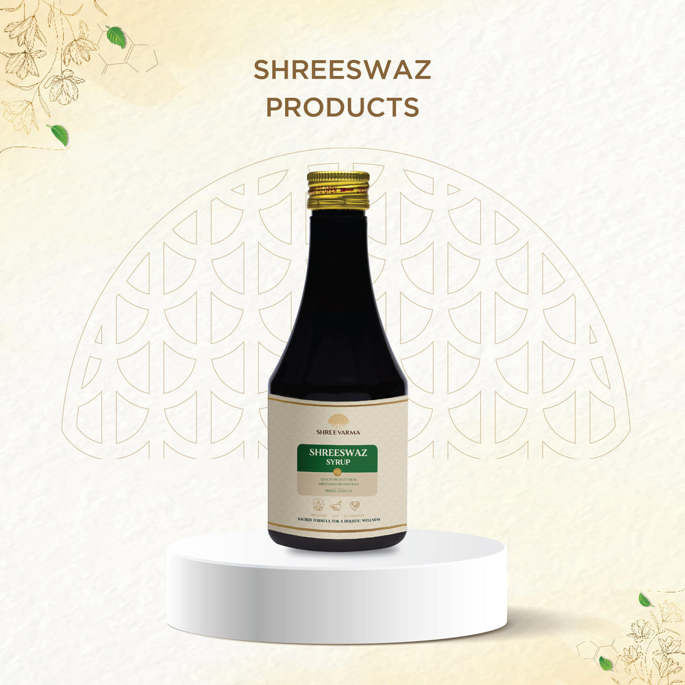 
                  
                    shreevarma Syrup Shreeswaz Syrup for Asthma Relief | Herbal Supplement for Respiratory Disorders | Cold and Cough | Tulasi | Kantankattiri | Mucus Reduction
                  
                