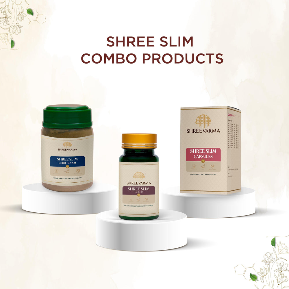 shreevarma Tablet Shree Slim Tablet for Weight Loss | Ayurvedic Supplement to Burn Fat | Metabolism Booster for both Men and Women | Weight loss supplement | Guggulu | Controls Cholesterol — 60 Tablets